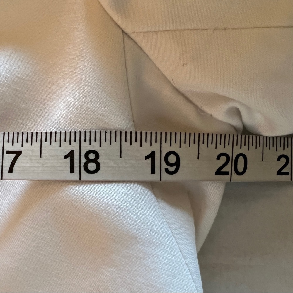 Grace Elements White Moto Open Front Jacket Size … - image 8